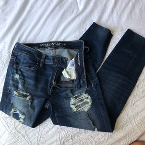 American Eagle - Jegging Cropped Jeans - Size 2